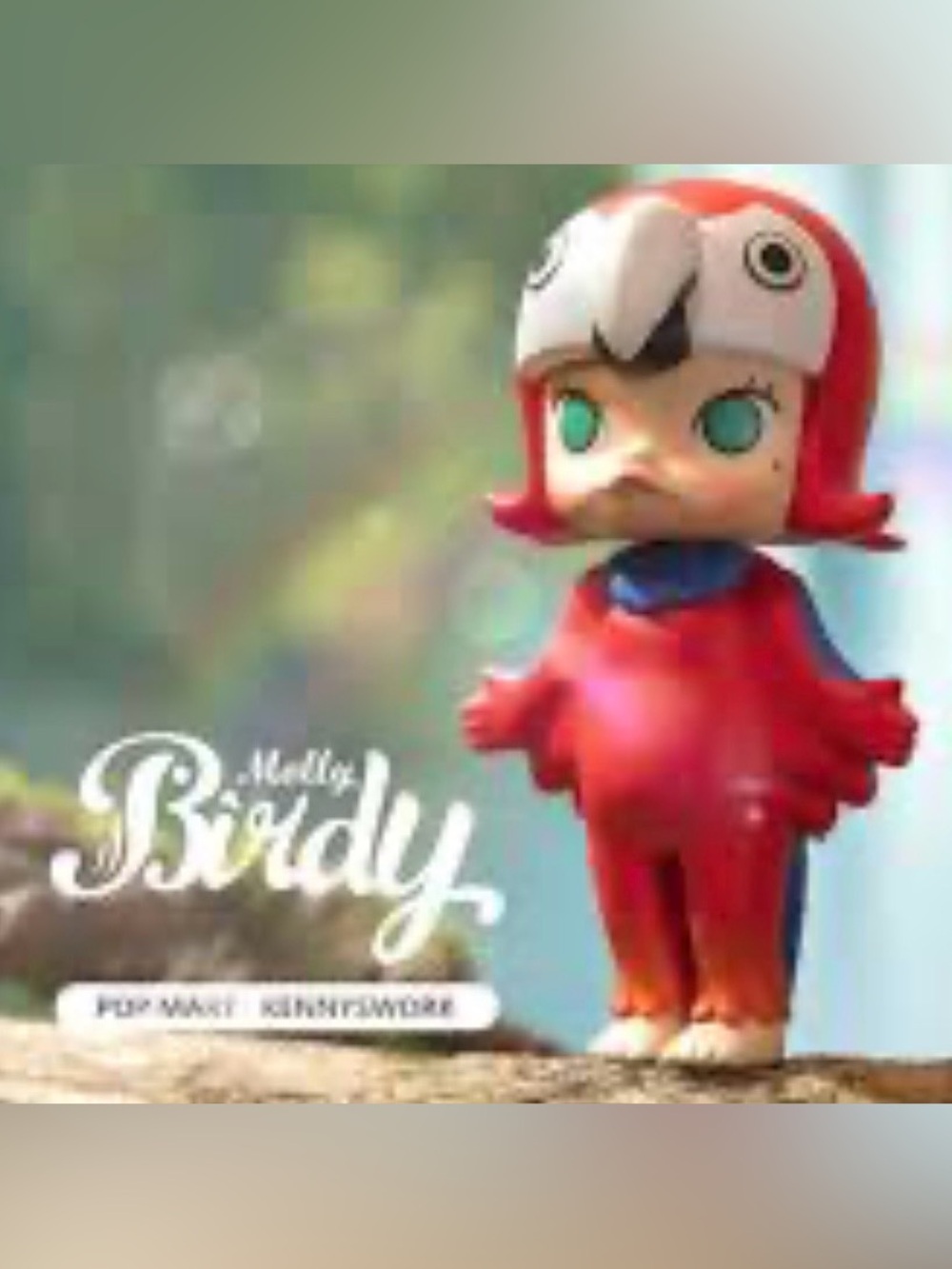 Extremely RARE Pop Mart x Kennyswork “Macaw Molly” Birdy Series